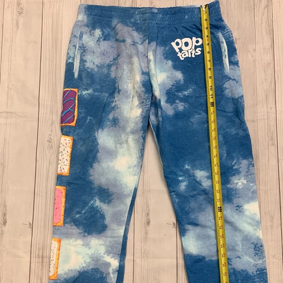 Pop Tarts Blue Tie Dye Sweatpants Womens X-Large - Picture 2 of 9